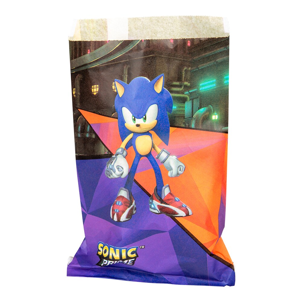 Sonic Prime - Snoepzakjes van papier 8 stuks