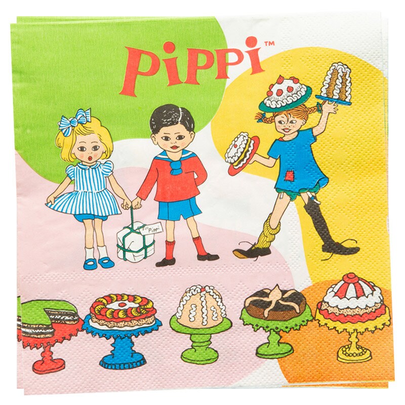 Pippi Langkous - Servetten 16 stuks