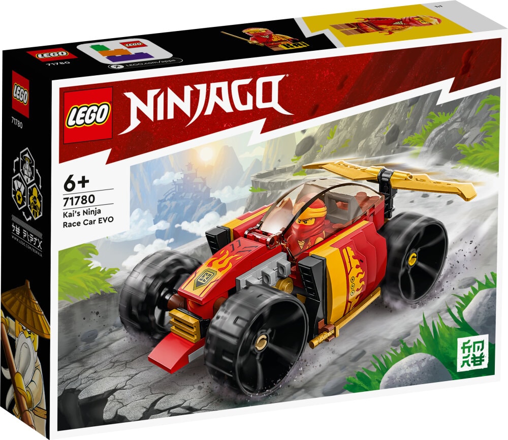 LEGO Ninjago - Kai's Ninja racewagen EVO 6+