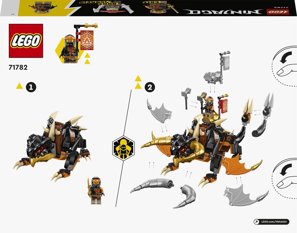 LEGO Ninjago - Cole's Aardedraak EVO 7+