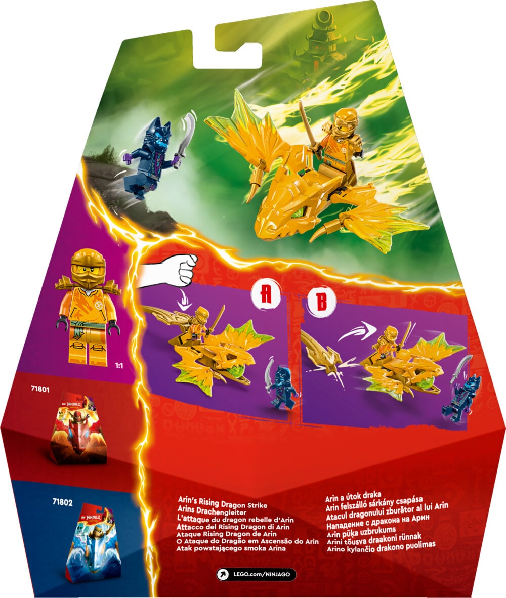 LEGO Ninjago - Arins rijzende drakenaanval 6+