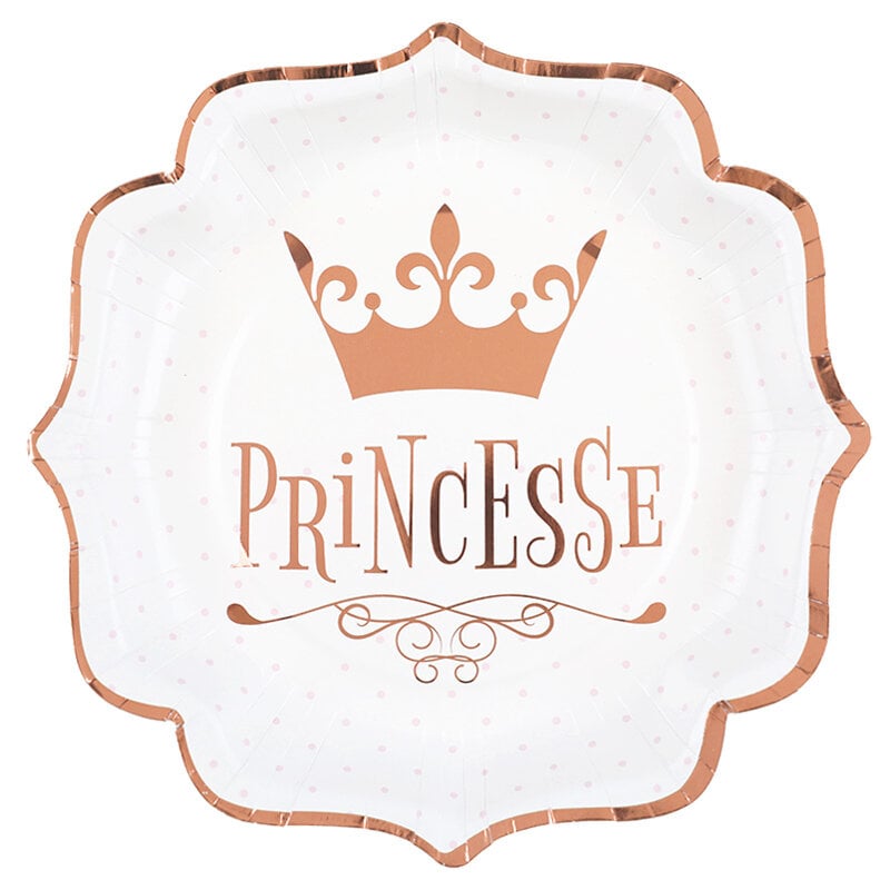 Princess - Bordjes 10 stuks