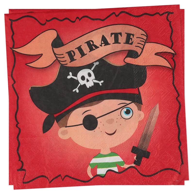 Kleine Piraten - Servetten 20 stuks