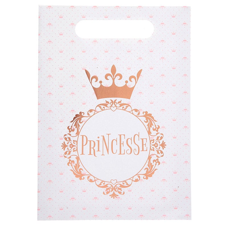 Princess - Uitdeelzakjes in luxe papier 10 stuks