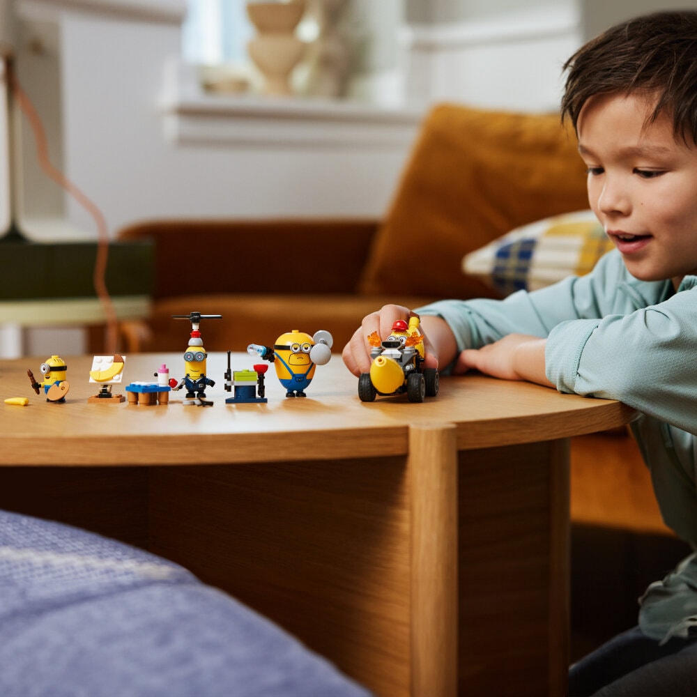 LEGO Minions - Minions en bananenauto 6+