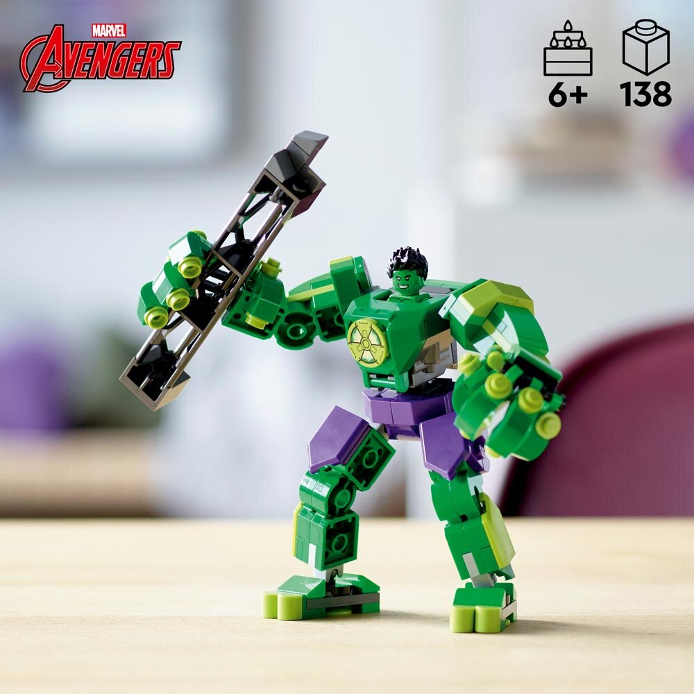 LEGO Marvel - Hulk mechapantser 6+