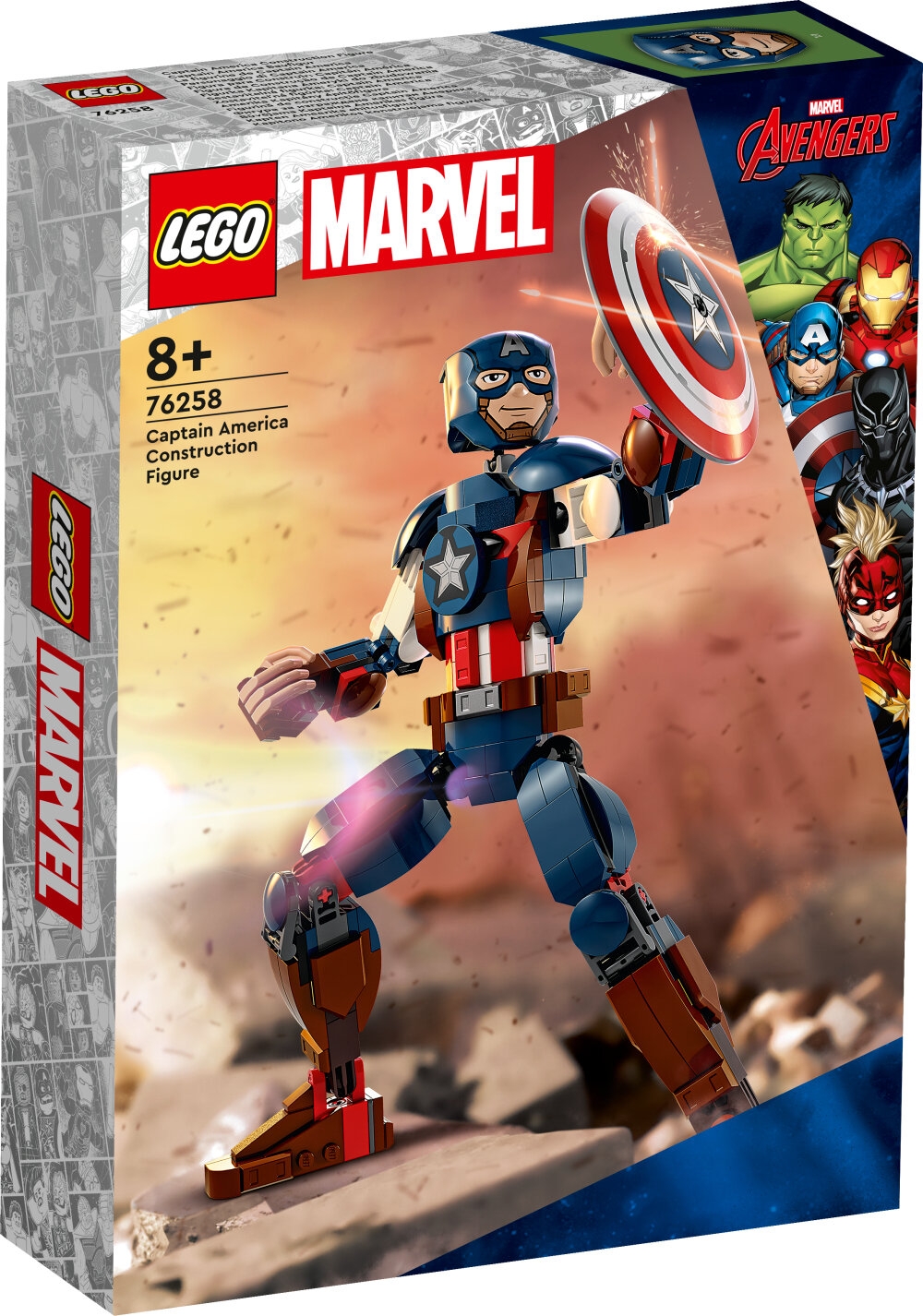 LEGO Avengers - Captain America bouwfiguur 8+