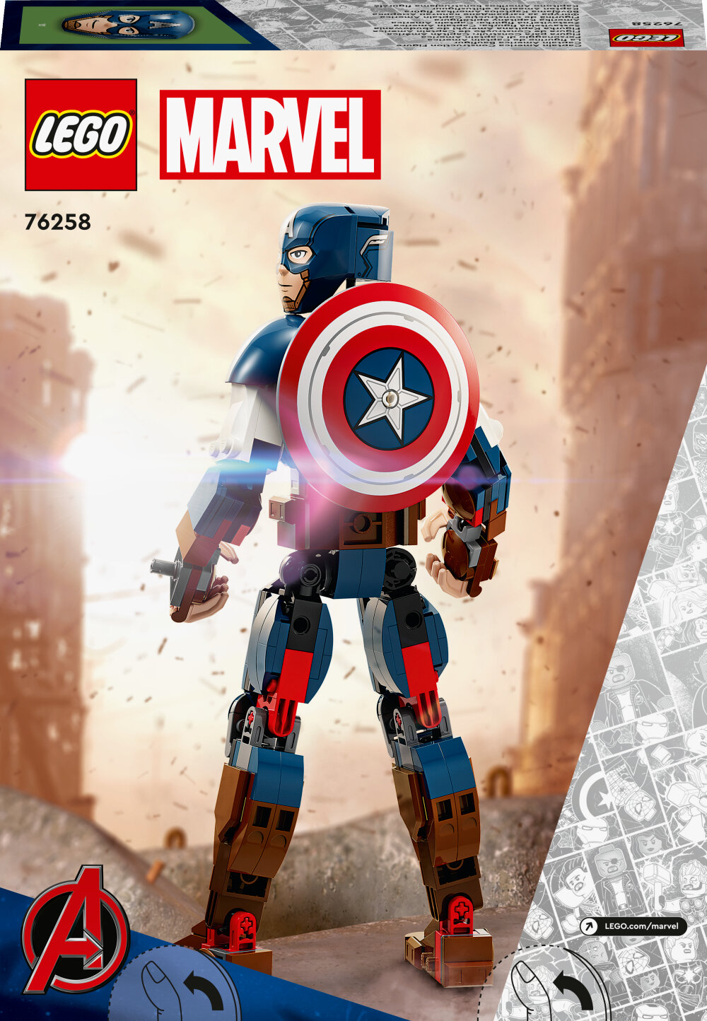 LEGO Avengers - Captain America bouwfiguur 8+