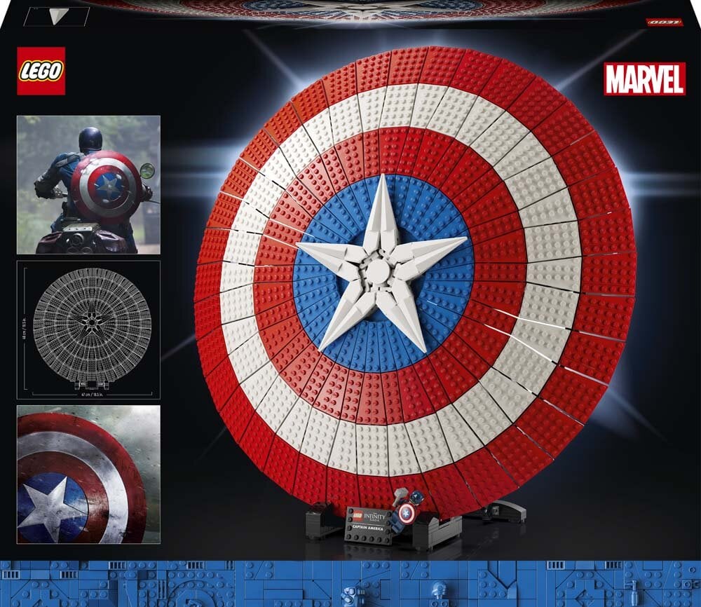 LEGO Marvel - Het schild van Captain America 18+