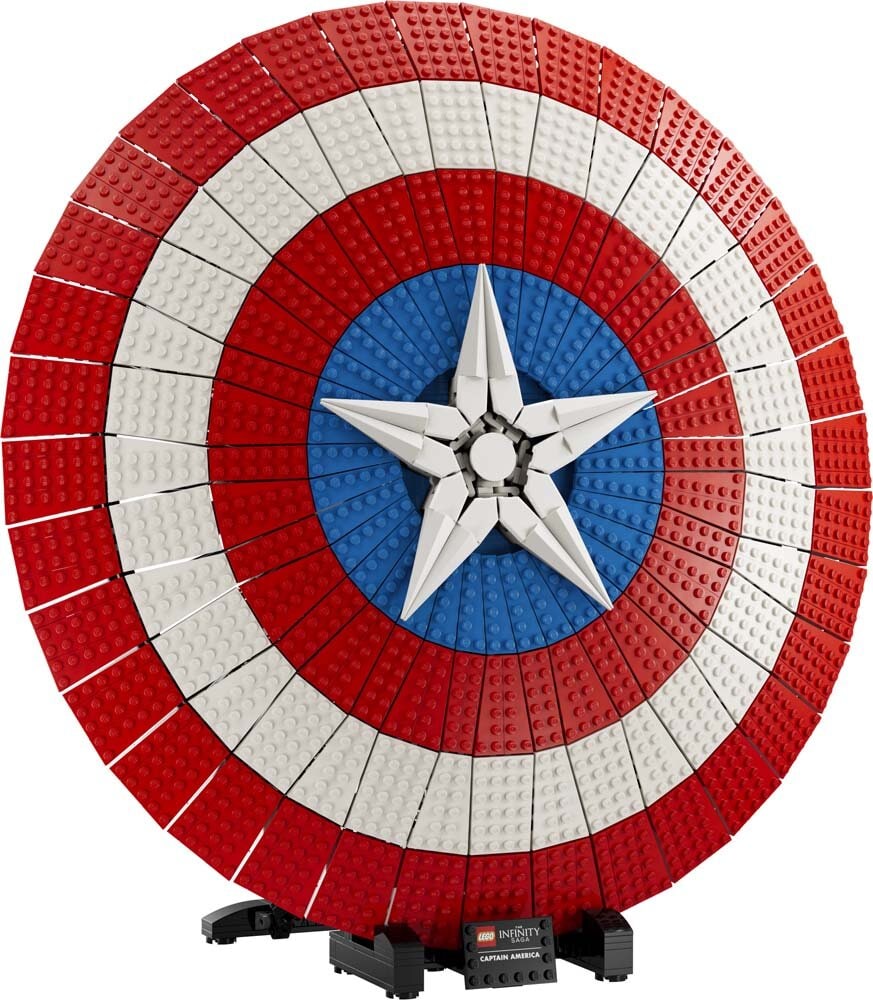 LEGO Marvel - Het schild van Captain America 18+