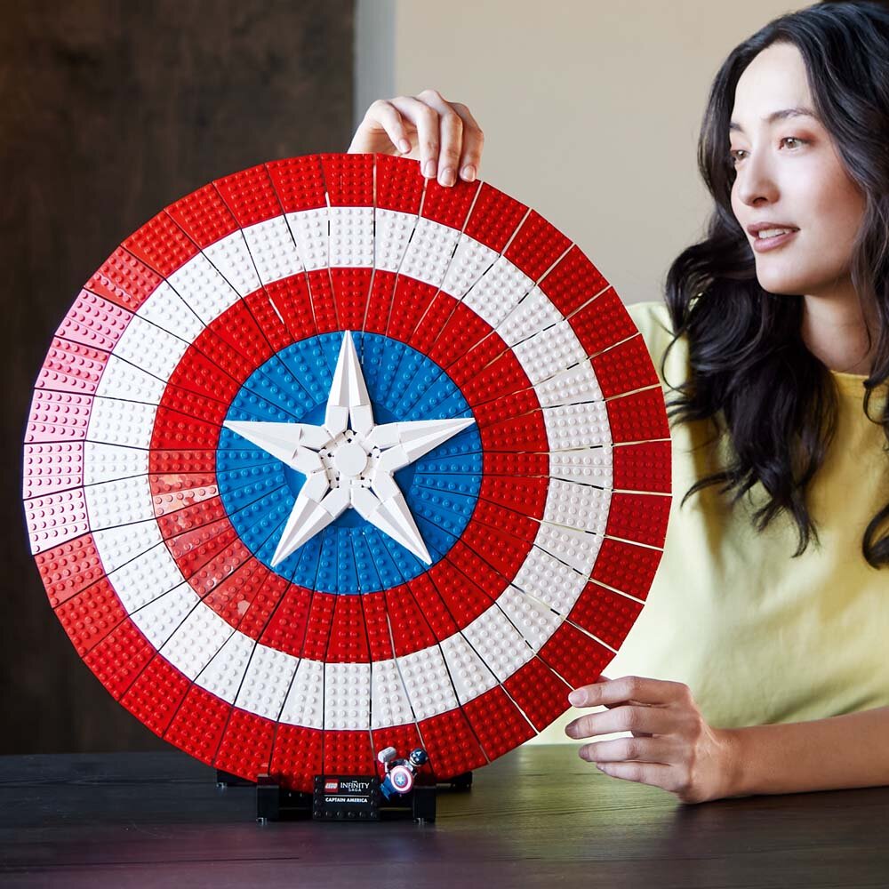 LEGO Marvel - Het schild van Captain America 18+
