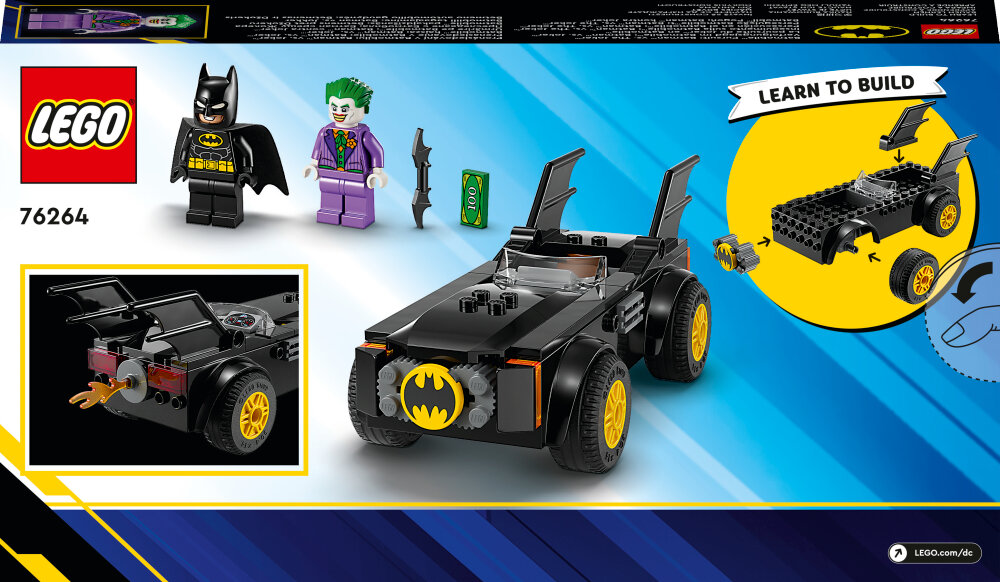 LEGO Batman - Batmobile achtervolging: Batman vs. The Joker 4+