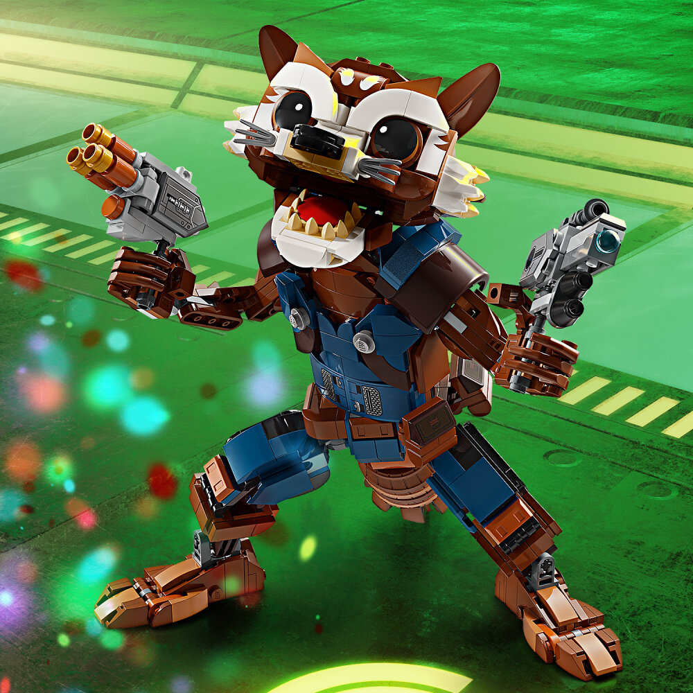 LEGO Marvel - Rocket en Baby Groot 10+