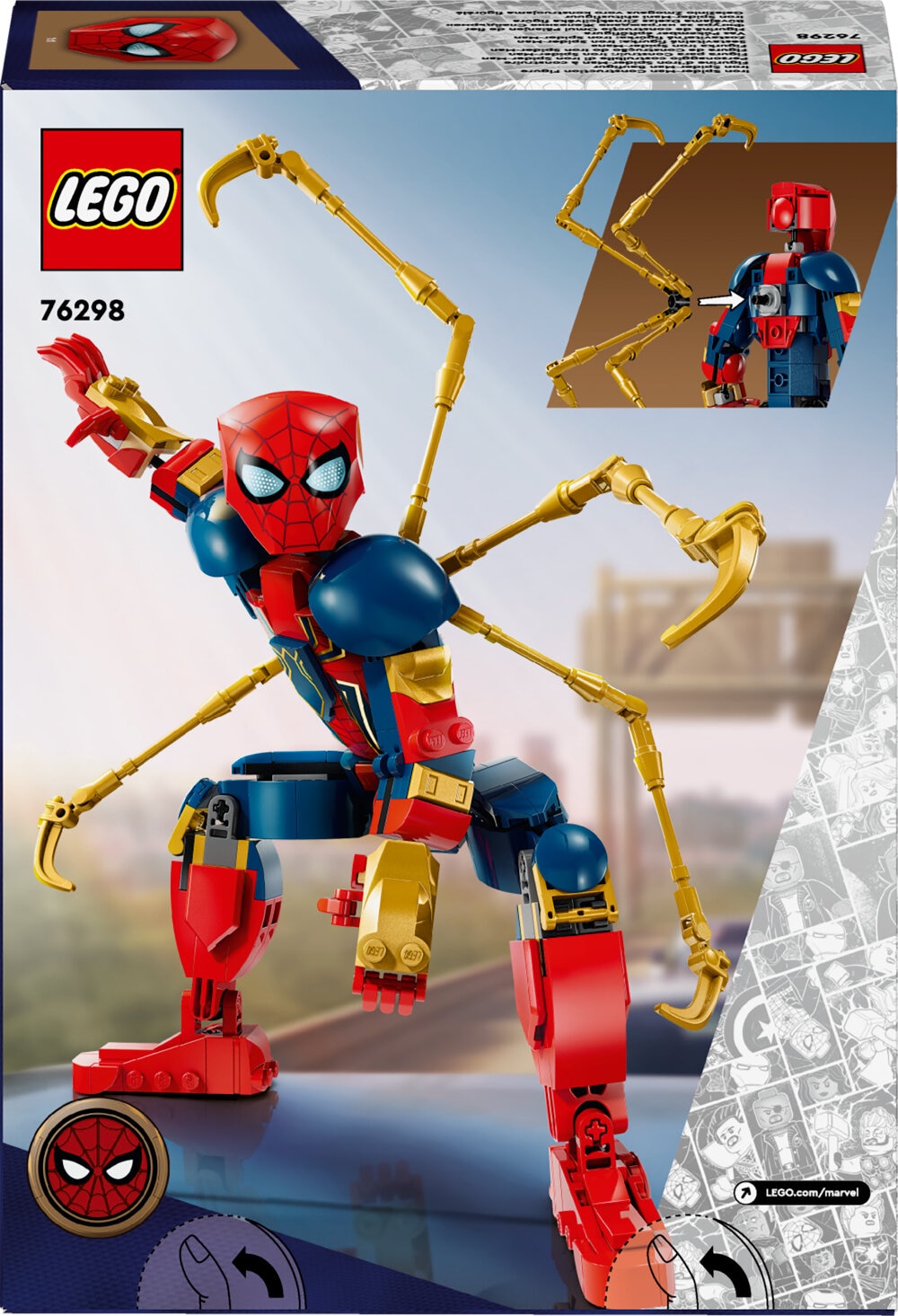 LEGO Marvel - Iron Spider-Man bouwfiguur 8+