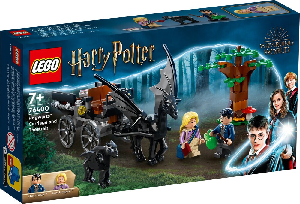 LEGO Harry Potter - Zweinstein Rijtuig en Thestralissen 7+