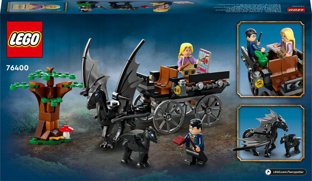 LEGO Harry Potter - Zweinstein Rijtuig en Thestralissen 7+