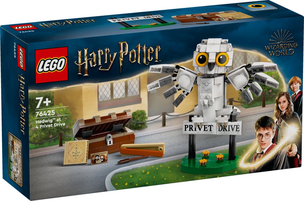 LEGO Harry Potter - Hedwig bij Ligusterlaan 4 7+