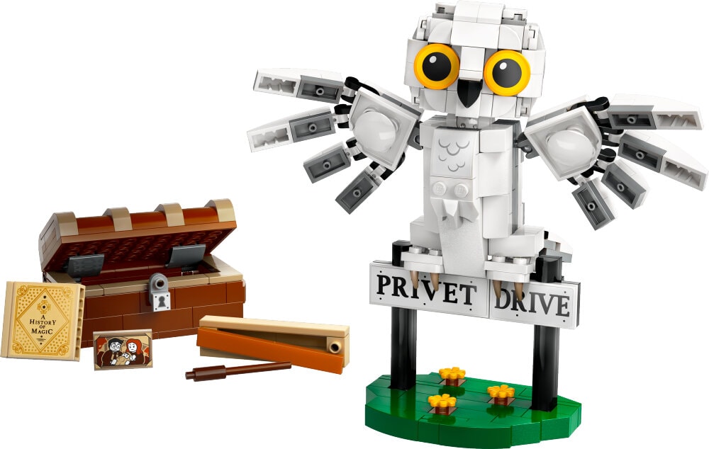 LEGO Harry Potter - Hedwig bij Ligusterlaan 4 7+