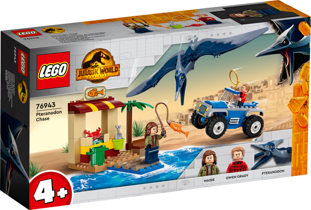 LEGO Jurassic World - Achtervolging van Pteranodon 4+