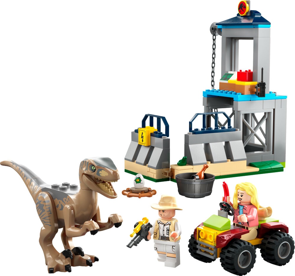 LEGO Jurassic World - Velociraptor ontsnapping 4+