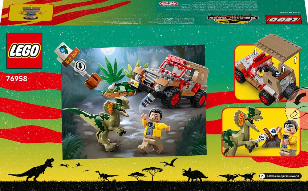 LEGO Jurassic World - Dilophosaurus hinderlaag​ 6+