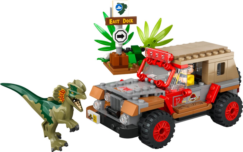 LEGO Jurassic World - Dilophosaurus hinderlaag​ 6+