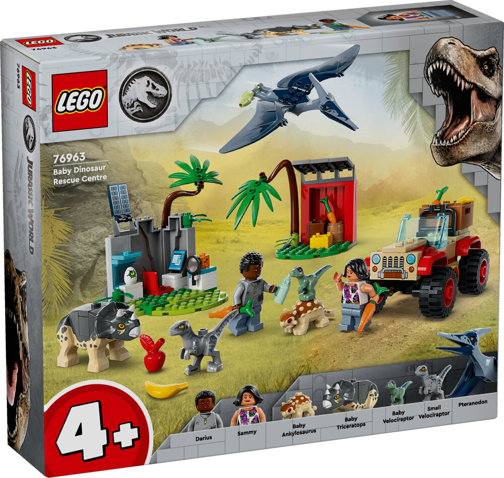 LEGO Jurassic World - Reddingscentrum voor babydinosaurussen 4+