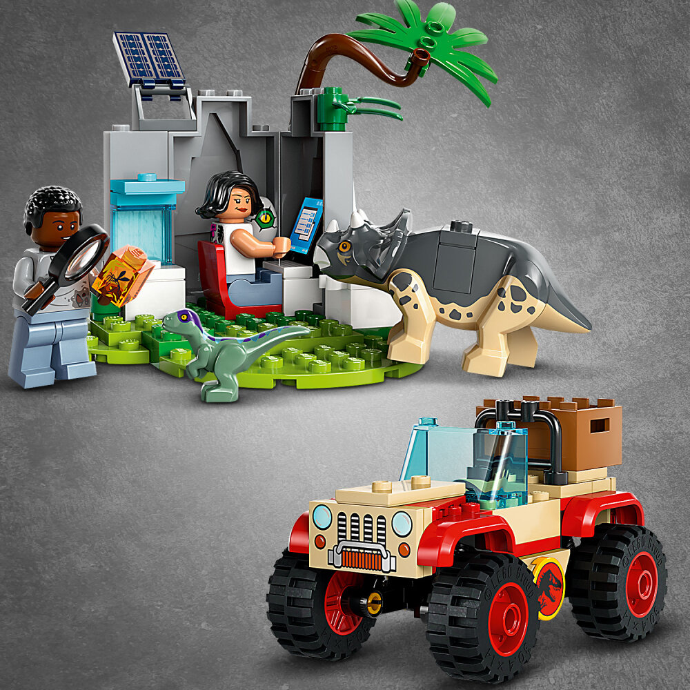 LEGO Jurassic World - Reddingscentrum voor babydinosaurussen 4+