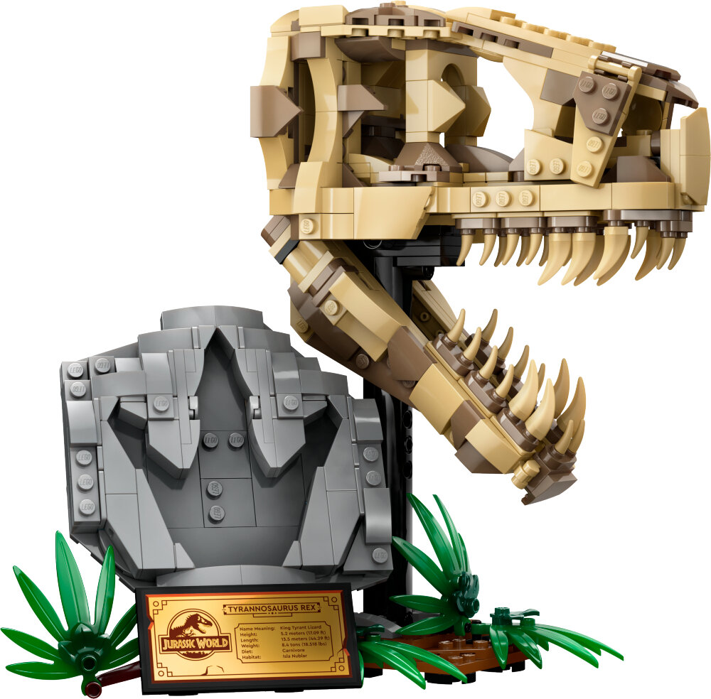 LEGO Jurassic World - Dinosaurusfossielen: T-rex schedel 9+