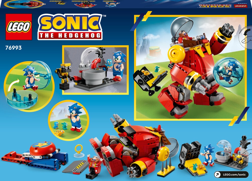 LEGO Sonic The Hedgehog - Sonic vs. Dr. Eggmans eirobot 8+