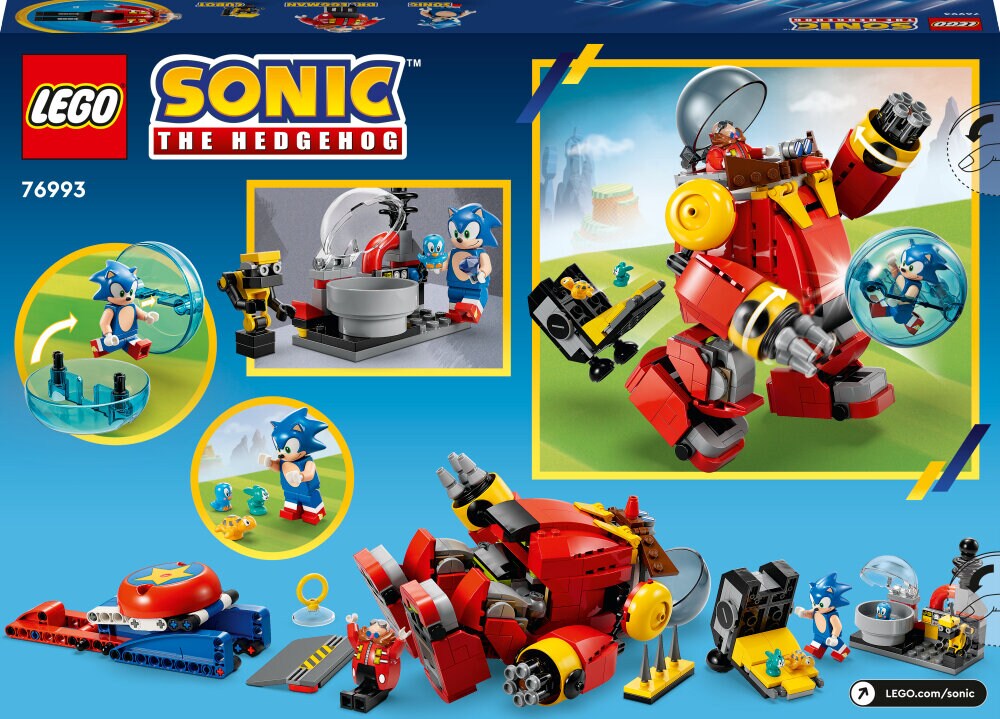 LEGO Sonic The Hedgehog - Sonic vs. Dr. Eggmans eirobot 8+