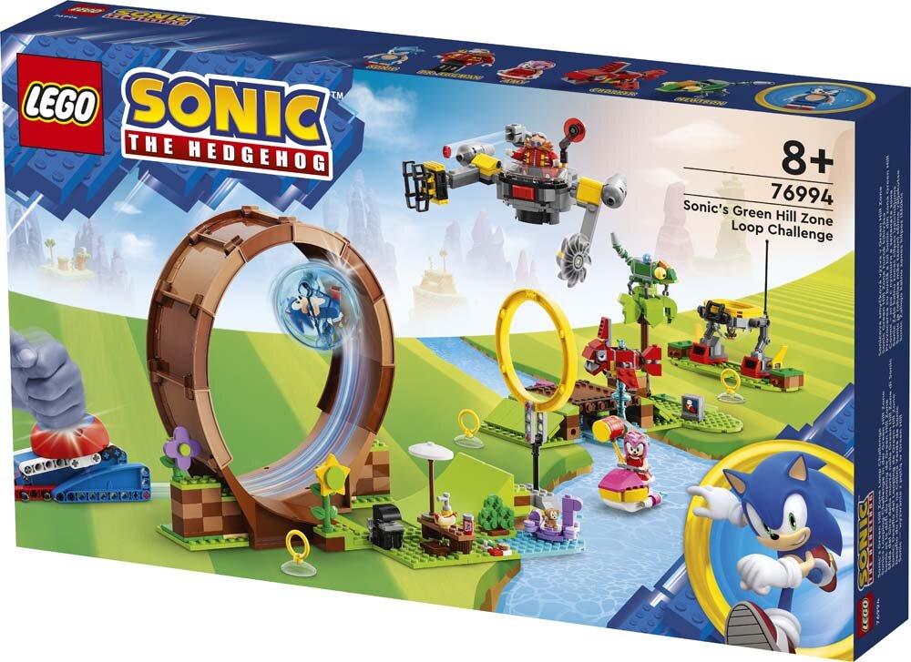 LEGO Sonic The Hedgehog - Sonics Green Hill Zone loopinguitdaging 8+