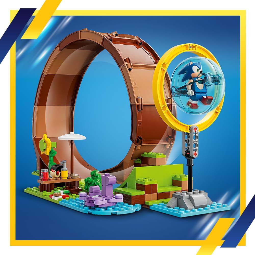 LEGO Sonic The Hedgehog - Sonics Green Hill Zone loopinguitdaging 8+