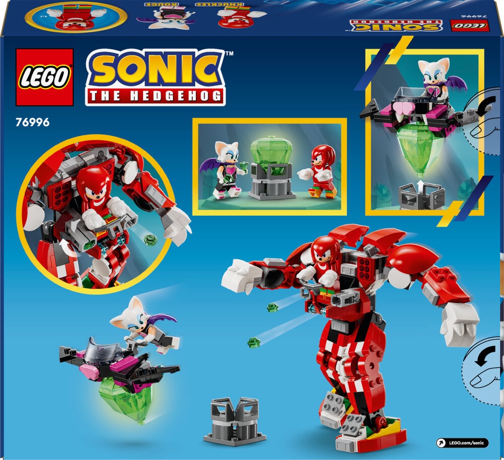 LEGO Sonic The Hedgehog - Knuckles' mechabewaker 8+