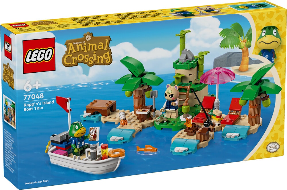 LEGO Animal Crossing - Kapp'ns eilandrondvaart 6+