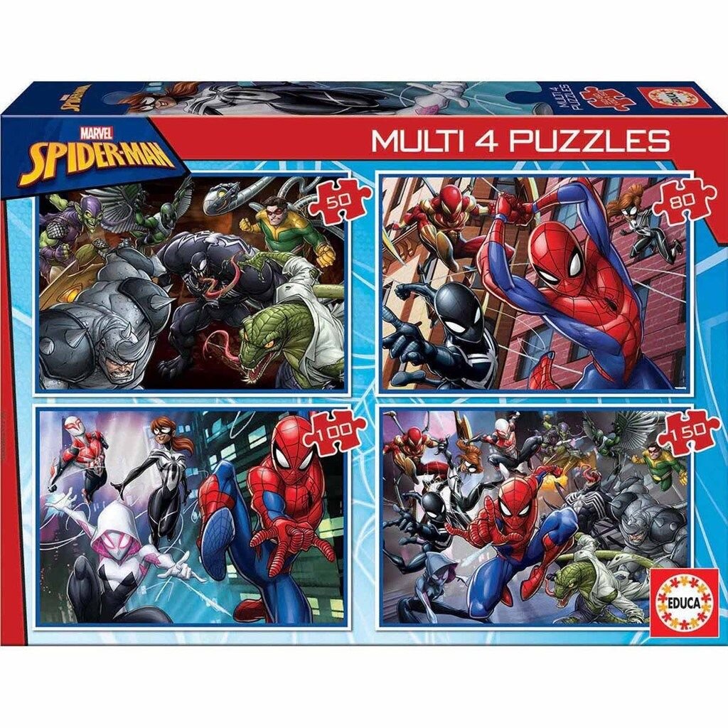 Educa Puzzel - Ultieme Spider-Man 50-150 stukjes