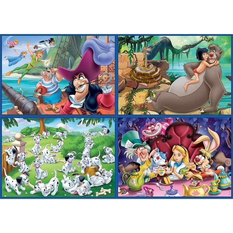 Educa Puzzel - Disney Classics 4 Puzzel 50-150 stukjes