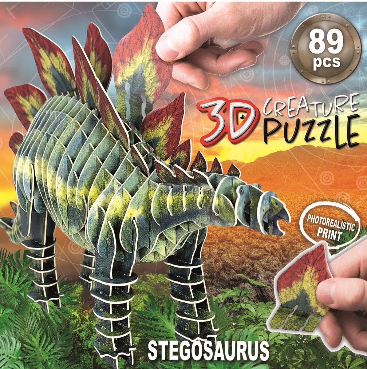 Educa 3D Puzzel - Stegosaurus 89 stukjes