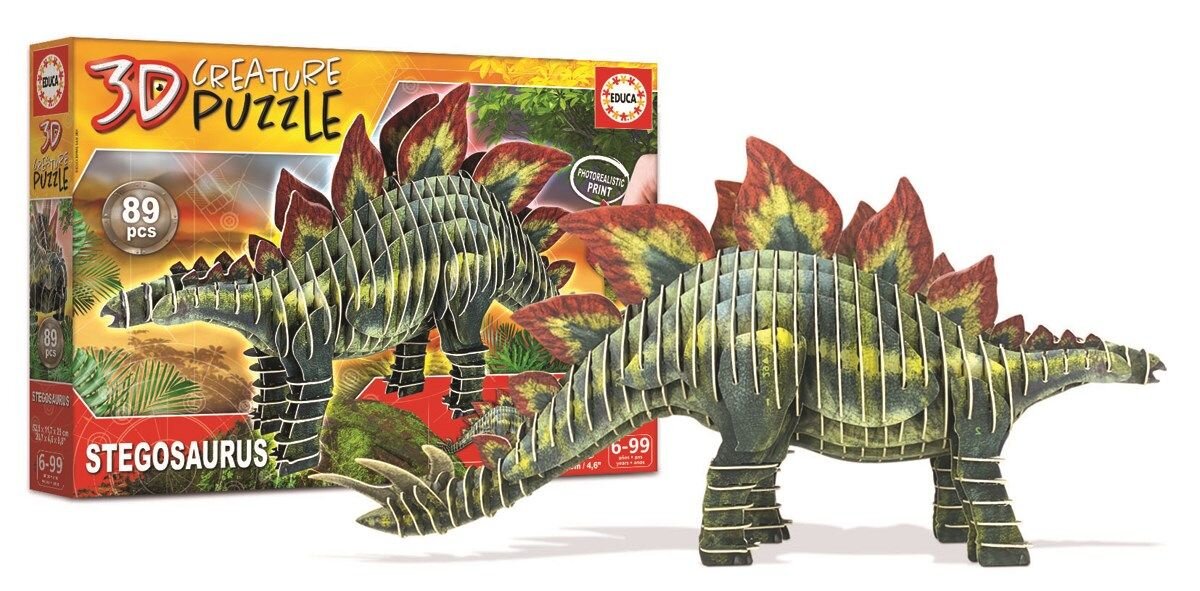 Educa 3D Puzzel - Stegosaurus 89 stukjes