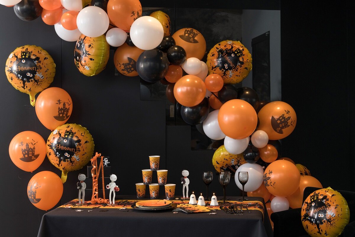 DIY Ballonnenboog Haunted House