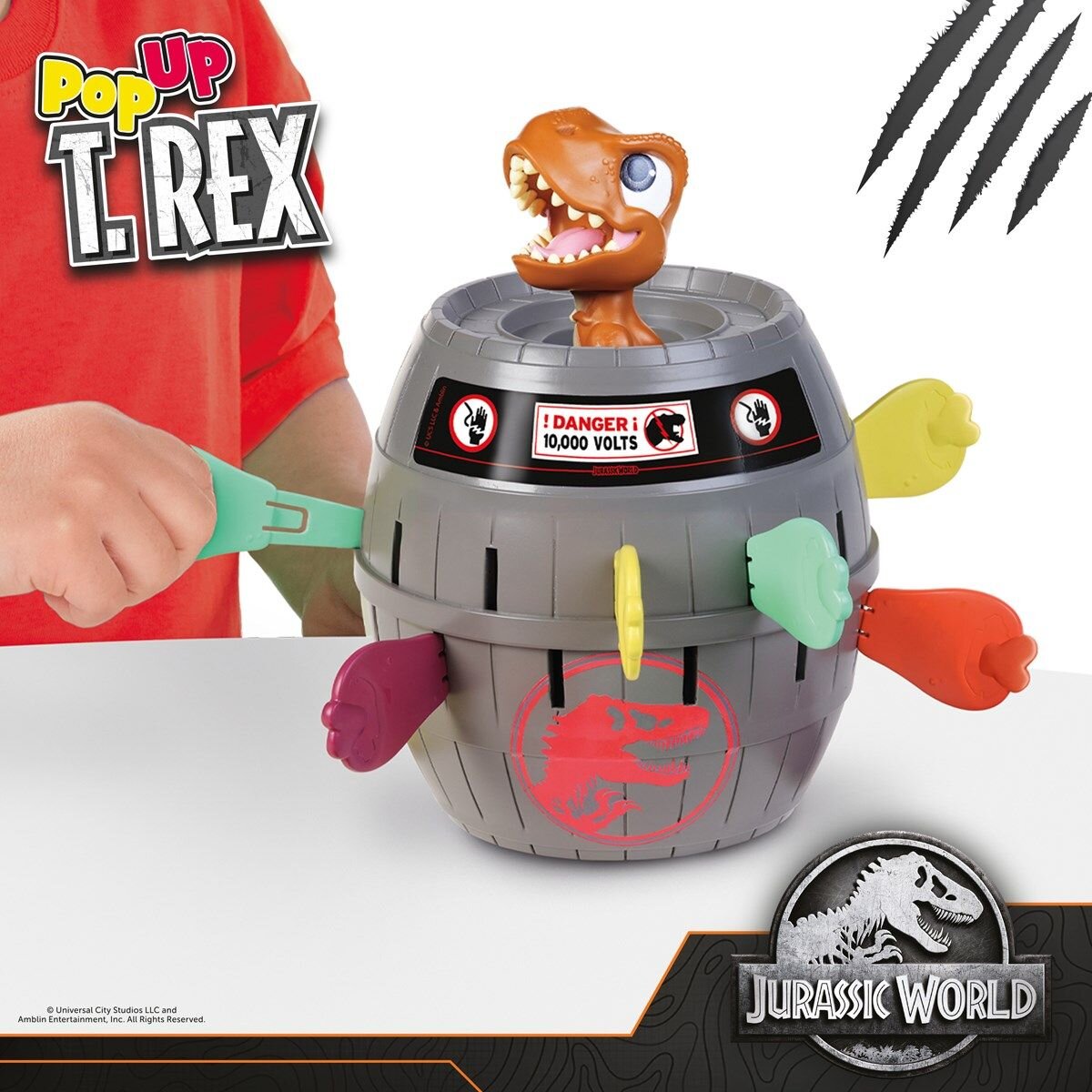 Jurassic World - Bordspel Pop-up T-Rex