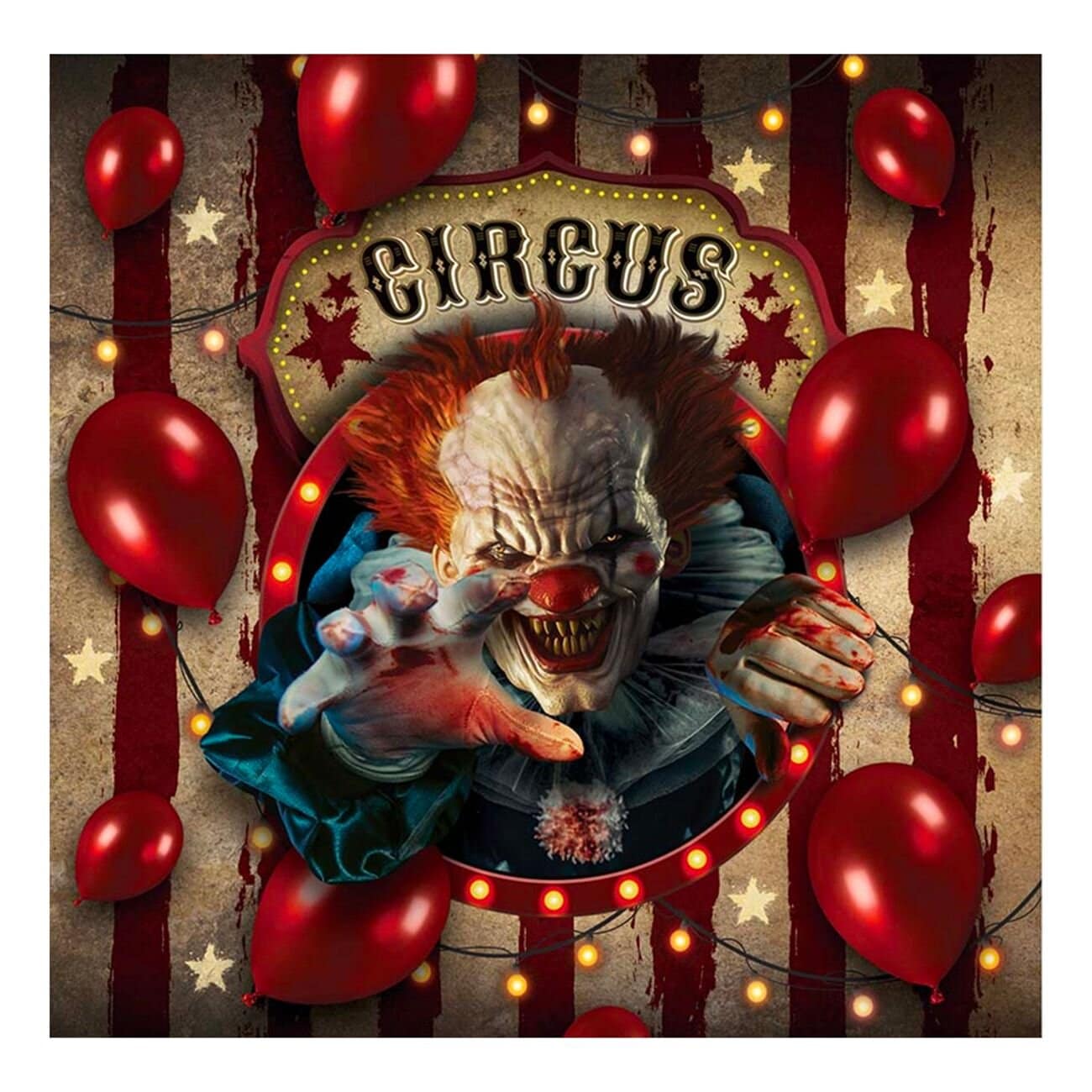 Halloween Circus - Servetten 12 stuks