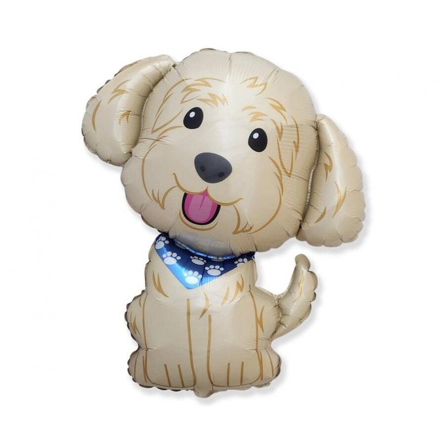 Schattige Hond Folieballon 68 cm