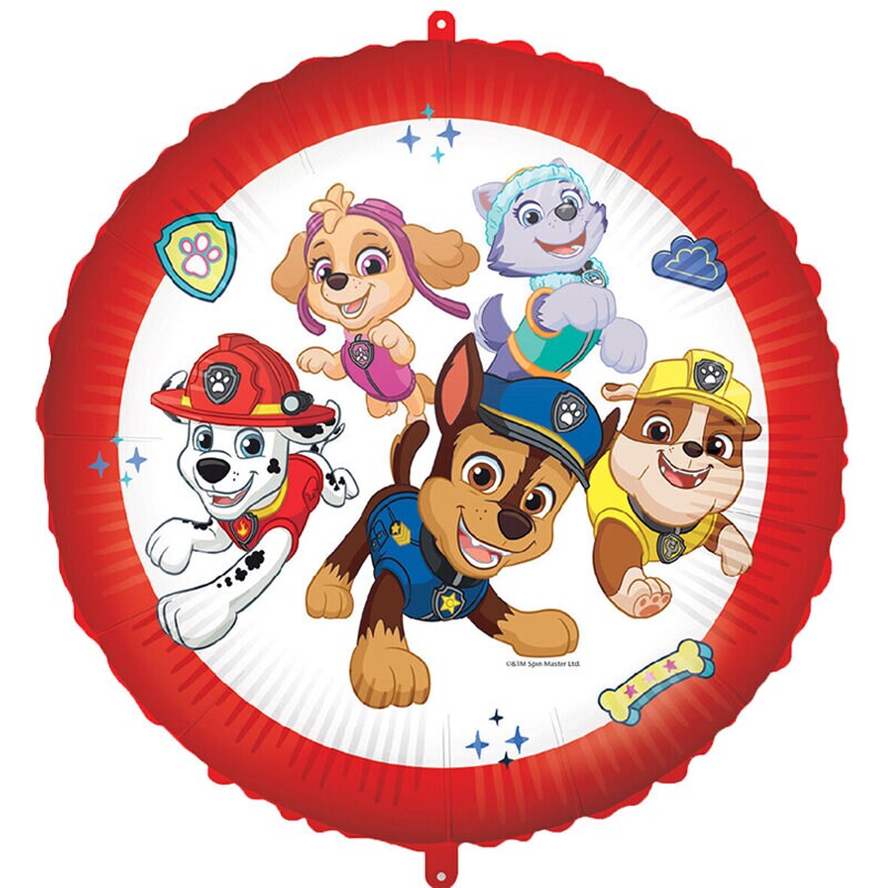 Paw Patrol - Folieballon met ballongewicht