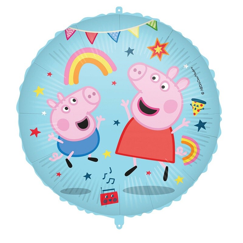 Peppa Pig - Folieballon met ballongewicht