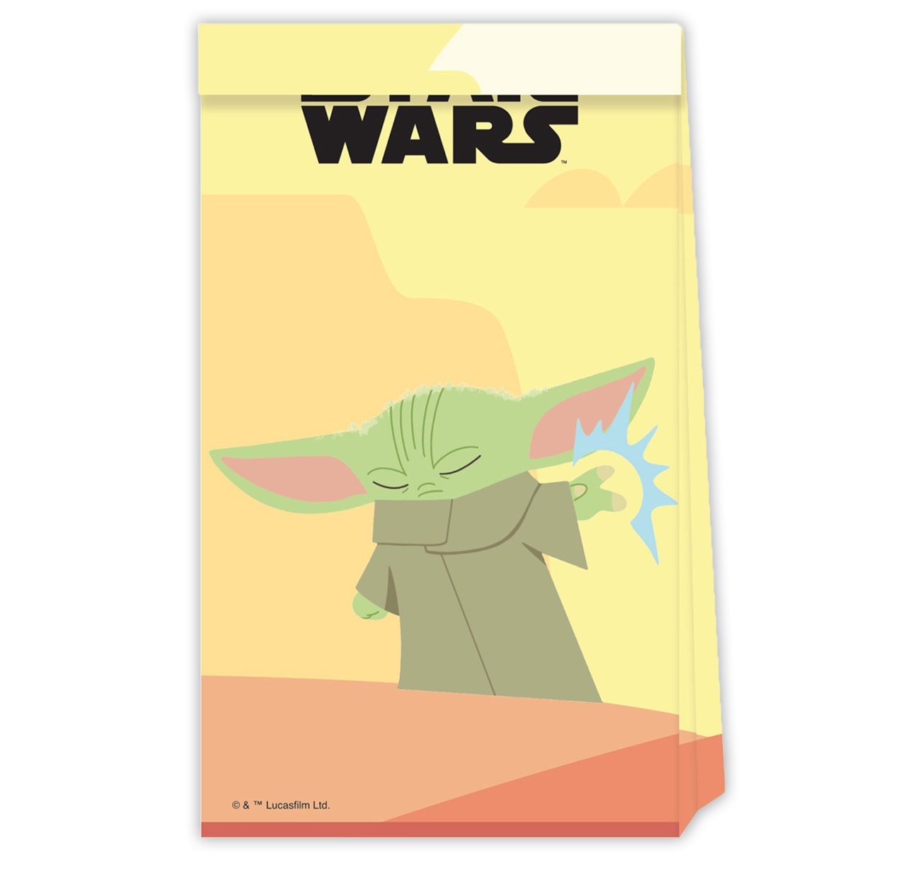 Star Wars Mandalorian - Uitdeelzakjes papier 4 stuks