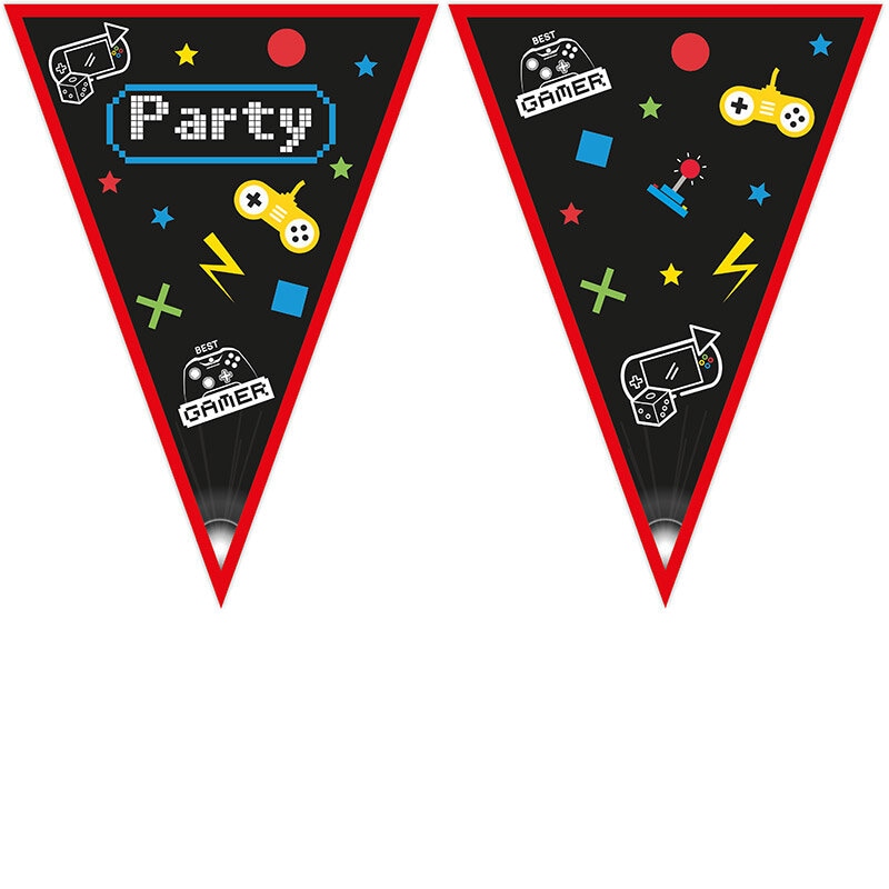 Gaming Party - Vlaggenlijn 230 cm