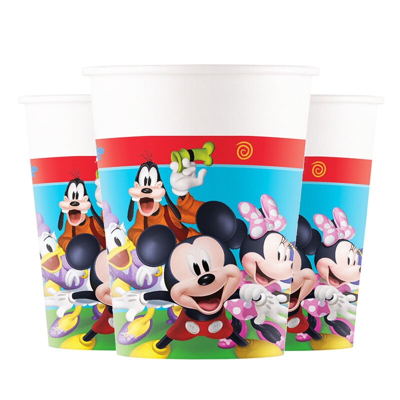 Mickey Mouse - Bekers 8 stuks