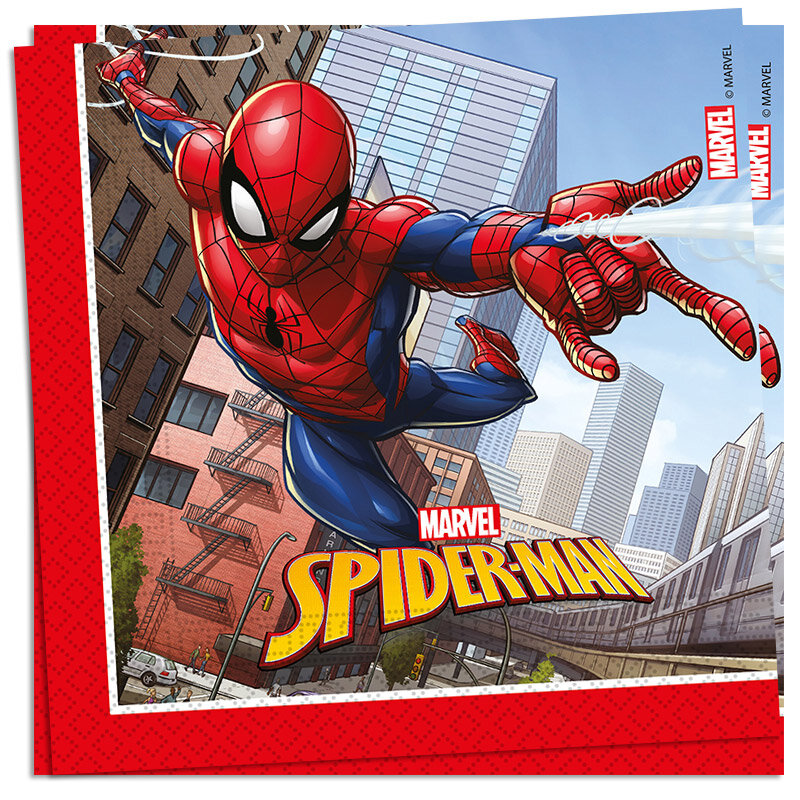 Spiderman - Servetten 20 stuks