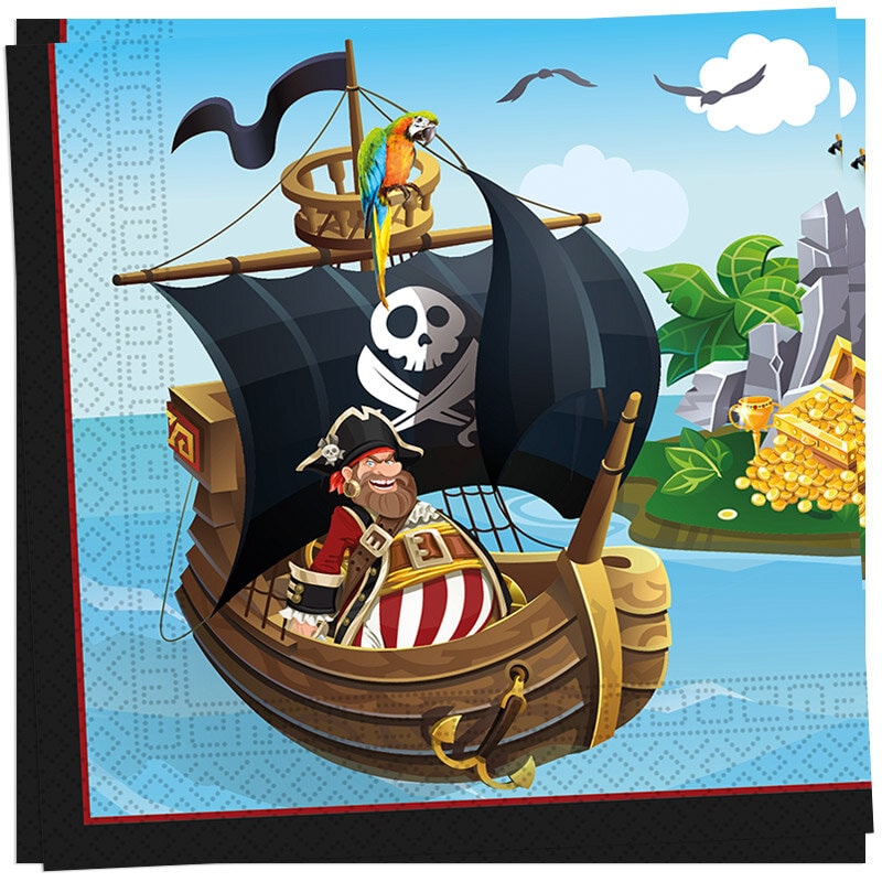 Pirates Island - Servetten 20 stuks